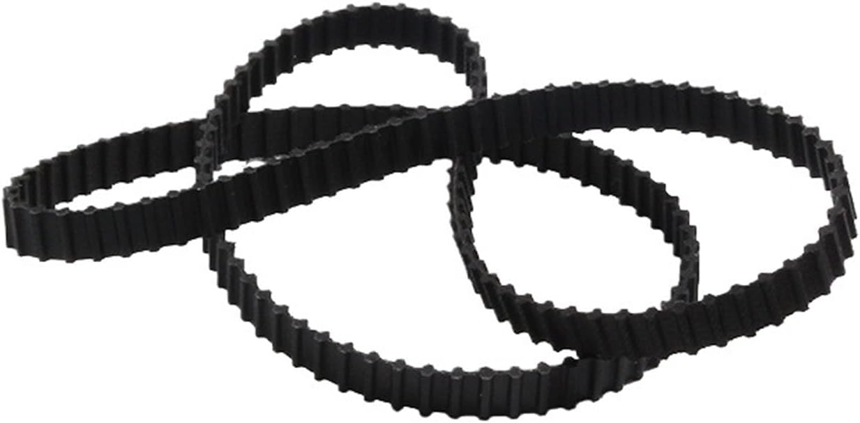 350DXL-396DXL Teeth Pitch 5.08mm Rubber Double-Sided Toothed Belt 10mm/12.7mm/15mm Belt Width