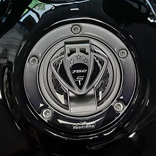 Autocollant 3D Benelli 752S 2020 Resin Bike protection bouchon - 2