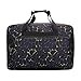 Produktbild Kleine Reisetasche, Außen Duffle Oxford große Kapazitäts-Druck-Taschen-Reisen Make-up-Tasche, Männer Frauen Wochenende Sport Fitness-Tasche Haushalts-Nähmaschine-Taschen MonsterAmy (Color : Black)