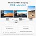 ACASIS 40Gbps Mac mini M4 Dock & Stand with Dual-Bay NVMe SSD Enclosure, Aluminum DP Hub for Mac mini M4 and M4 Pro 2024, 4K60Hz DP, 3X10G USB A, PD 30W, SD/TF 4.0, Support Dual SSD B+M M-Key
