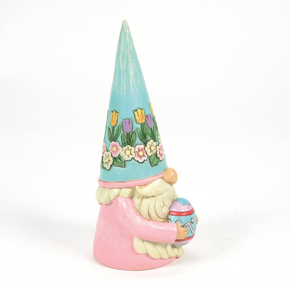 Enesco Jim Shore Heartwood Creek Gnome Holding Easter Egg Figurine, 7.48 Inch, Multicolor - Image 5