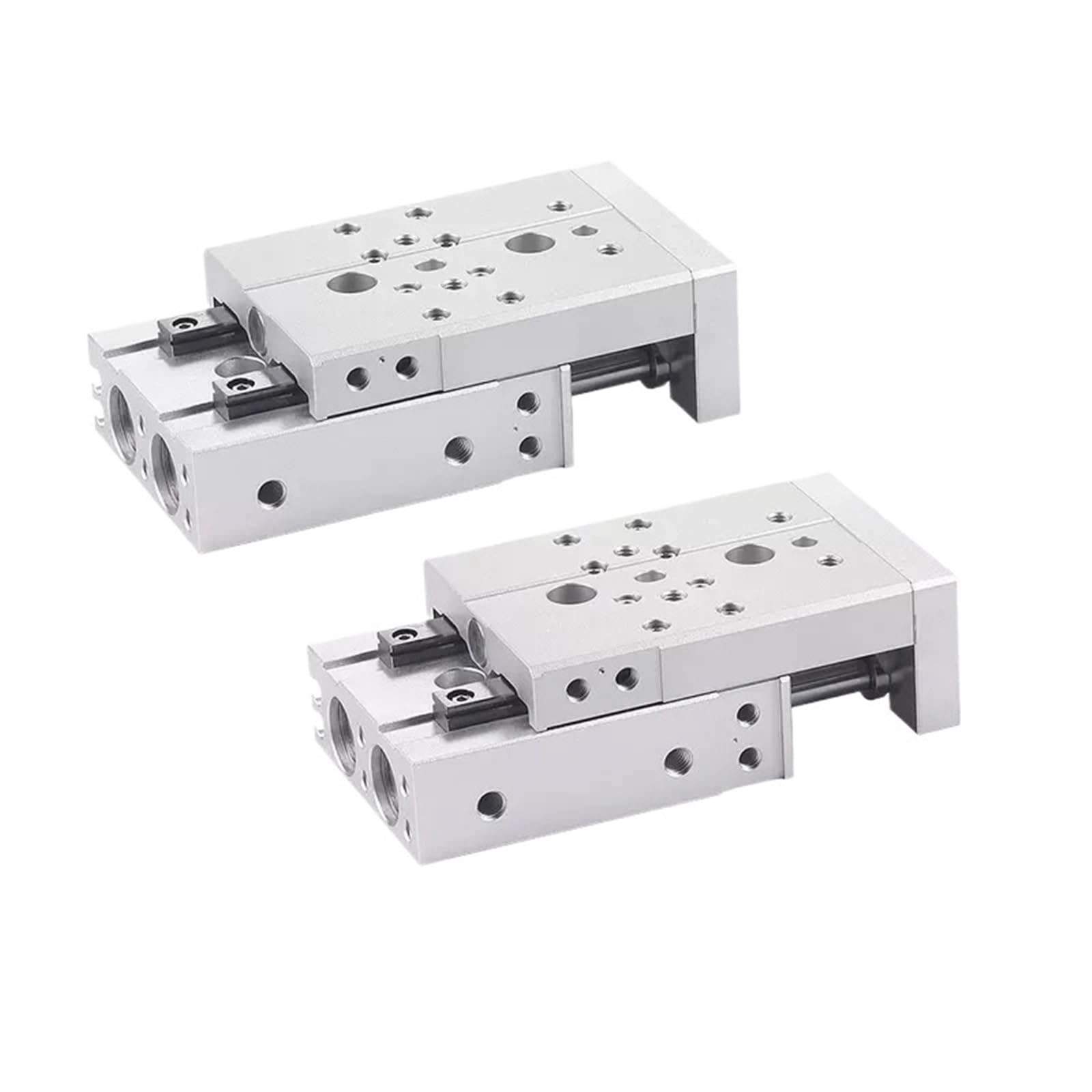 Cylindre coulissant de précision HLQ25X30-S pour rail de guidage pneumatique