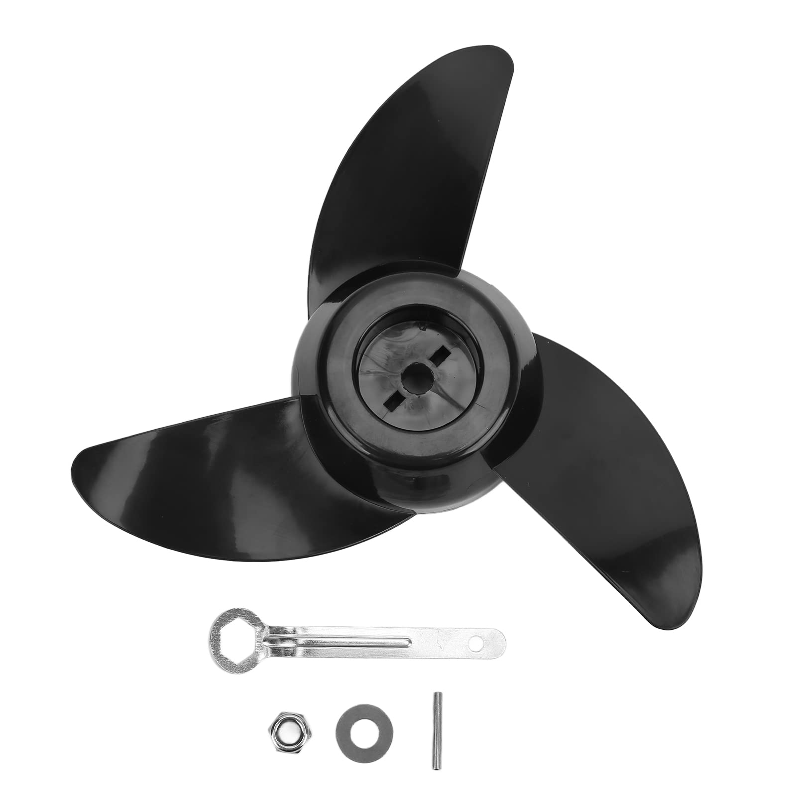 Hélice Hors-bord 3 Lames pour 28lb 36lb 46lb 12V 24V Kit D'hélice Hors-bord électrique à la Traîne Accessoires Moteurs
