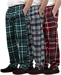 3 Pack- Plaids. Grey , Hunter, Red