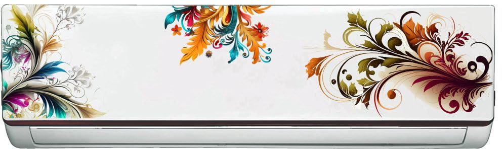 Image of 'Abstract colour splash illustration'' AC Sticker (96 cm x30 cmx 24 cm) (Multicolour 6)