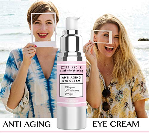 Anti Aging Eye Cream For Dark Circles, Eye Bags, Fine Lines, Puffiness. Best Anti Aging Eye Cream Moisturizer For Wrinkles, Crows Feet, Puffy Eyes #TOP7