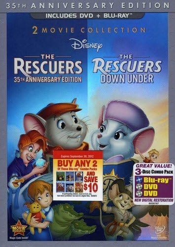 The Rescuers: The Rescuers / The Rescuers Down Under, 35th Anniversary Edition