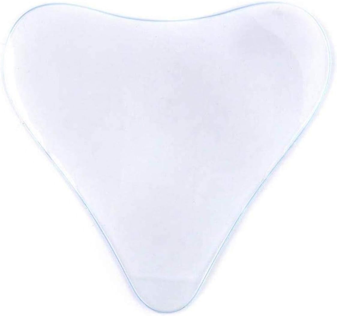 2 Pcs Decollete Pads Reusable Premium Silicone Chest Wrinkle Pad Firming Skin for Eliminating And Preventing Chest Wrinkle