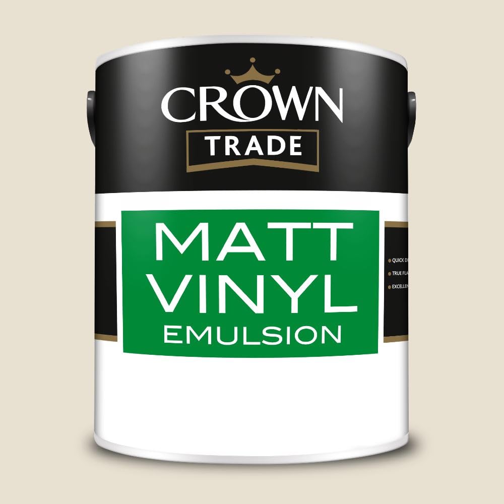 CROWN TRADE MATT VINYL ANTIQUE CREAM 5L