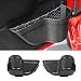 Savadicar DoorPocket Front Door Storage Pockets Organizer Box for 2011-2018 Jeep Wrangler JK JKU 2/4-Door, Door Net Pocket Replacement, Interior Accessories, Black (Improved Version)
