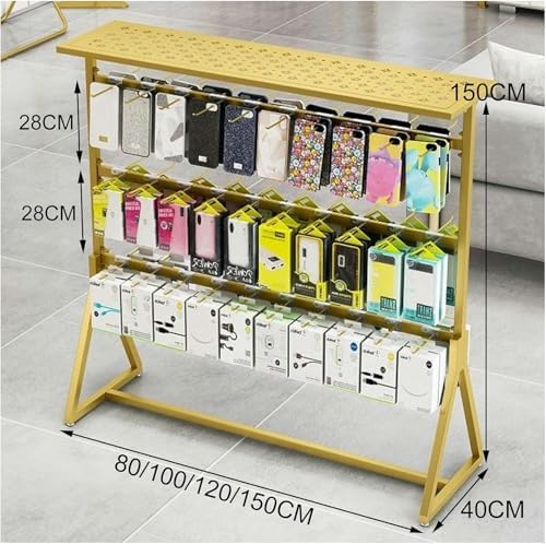 Jewelry Organizer Retail Display Stand, Boutique Storage Rack for Gloves & Socks, Commercial Shelves for Earrings, Necklaces & Bracelets, Perfect Vendor Display Solution