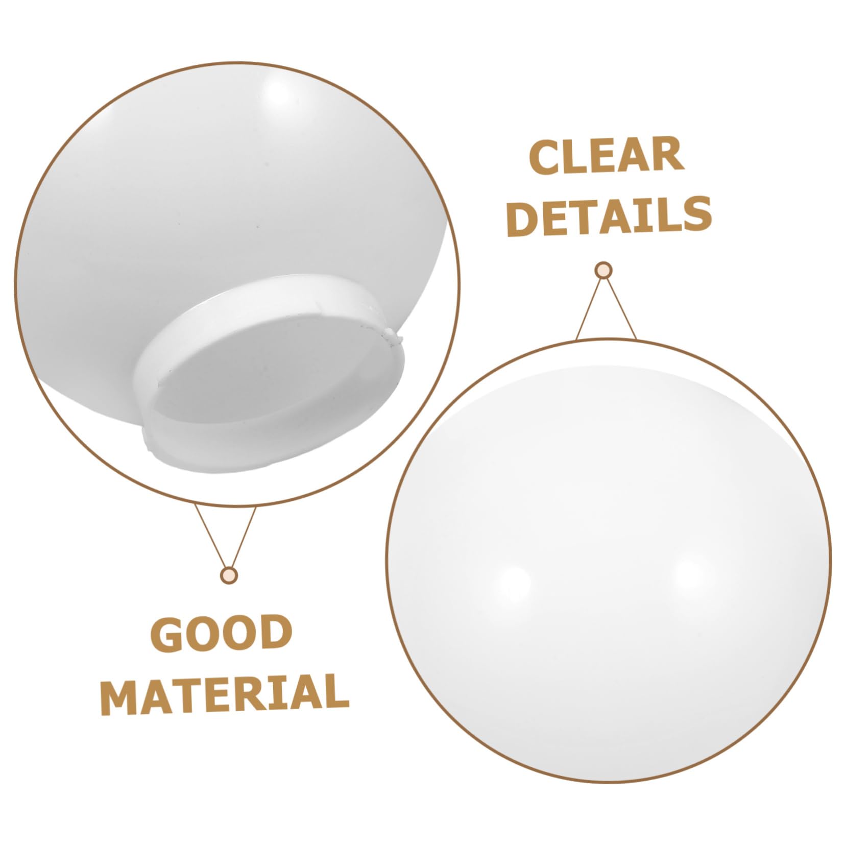 Angoily Pantallas De Cristal De Repuesto Para Luces Colgantes, Pantalla De Lámpara De Esfera Para Lámparas De Pie, Aplique De Pared