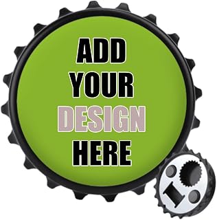 Custom Beer Bottle Openers, Add Your Design Photo Text Name, Personalized Bartender Kit, Bar Accessories, Perfect for Wedding Favors, Brewery, Anniversaries, Party, YellowGreen