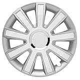  CM DESIGN Flash Silver White - 16 Zoll, passend für Fast alle VW z.B. für Käfer 1302 1303 Cabrio