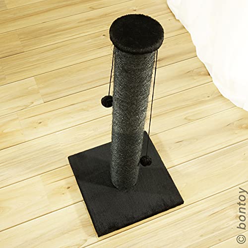 Bontoy Kratzstamm Paul I 40 x 40 x 90 cm I Stabiler Stand I mit Zwei Spielbällen