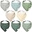 Bearmoss Muslin Baby Bibs 8 Pack Soft Bandana Bibs for Drooling & Teething, Absorbent Burp Cloths with Adjustable Snaps