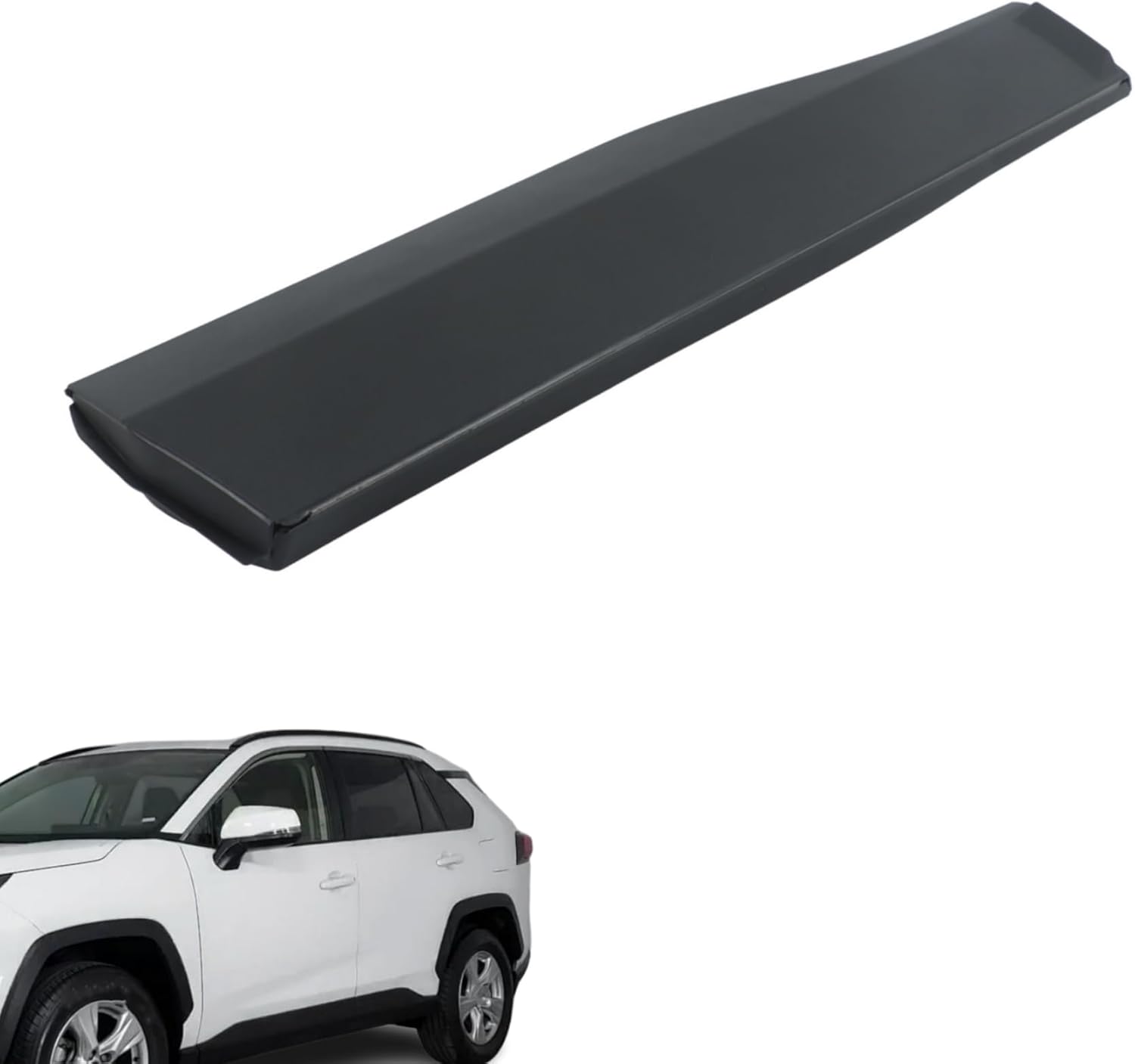 Left Side Rear Lower Door Molding Trim Replacement for Rav4 2019-2022 75078-0R070 TO1504108