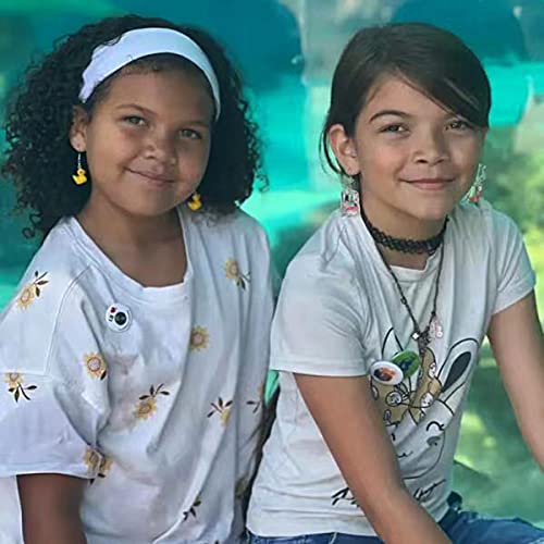 36 Pairs Cute Weird Fun Earrings for Teen Girls Unique Funky Cool Dangle Earrings Set for Wome4