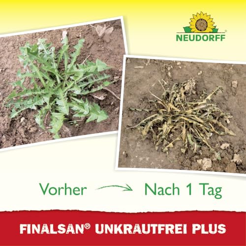 Neudorff Finalsan UnkrautFrei Plus – Kraftvoller, schnell wirkender Unkrautvernichter, der bis in die Wurzel wirkt. Konzentrat für 90 m²… – Ansicht 6