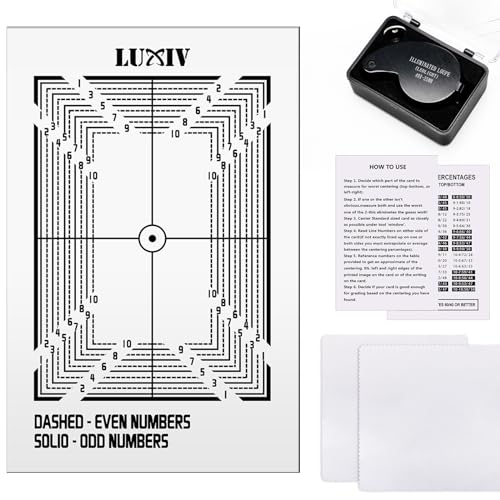Luxiv Card Grading Centering Tool Kit (Right Angle)