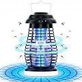 Cordless Bug Zapper Outdoor, 4200V Electric Mosquito Zapper, Fly Trap, Rechargeable Portable Fly Zapper, Waterproof Mosquito Trap Insect Killer Indoor Outdoor for Camping, Garden, Backyard, Home