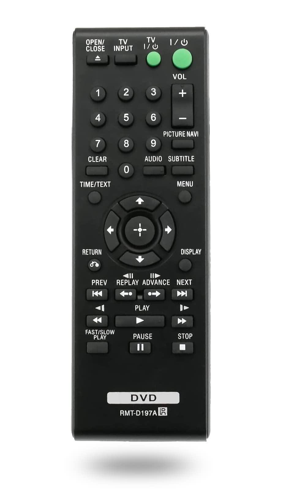 Télécommande RMT-D197A de rechange Sony DVD DVP-SR510H DVP-SR320 DVPSR120 - 5
