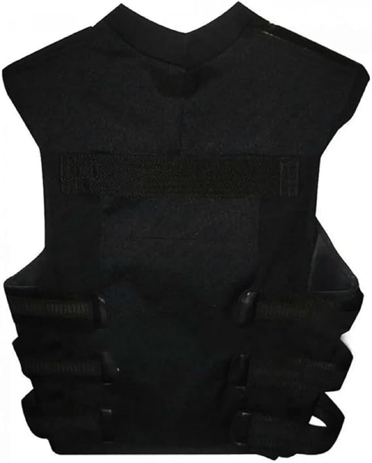 Gilet da uomo in pelle con logo del teschio di Frank Castle