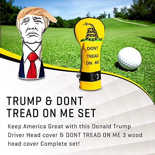 image for Pins & Aces Keep America Great Premium Golf Club Headcover - Quality L