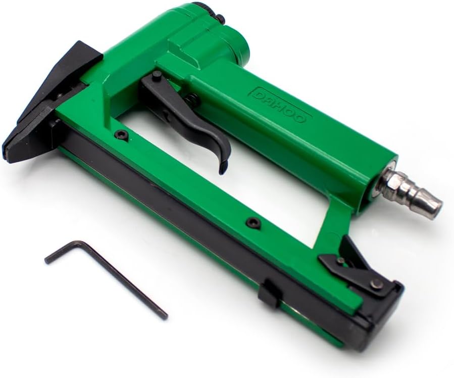 Pneumatic Staples Gun Air Stapler for Photo Frame Slice Nails Picture Frame Back Plate Fixing Tool