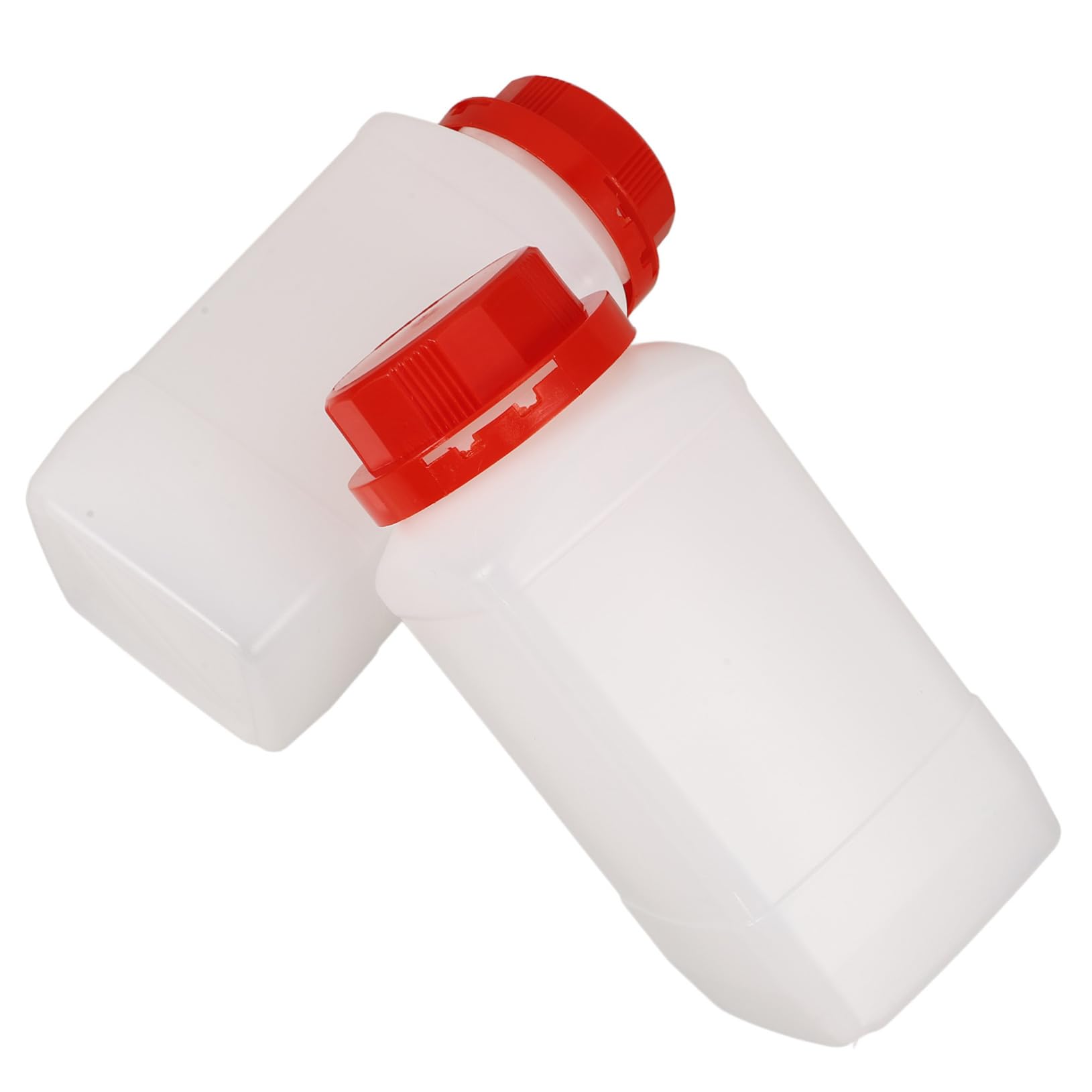 Cabilock 2pcs Empty Reagent Bottle Laboratory Grade Chemical Container with Sealing Cap Versatile Sample Storage for Lab Use