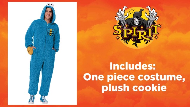 Amazon.com: Spirit Halloween Adult Cookie Monster Sesame Street