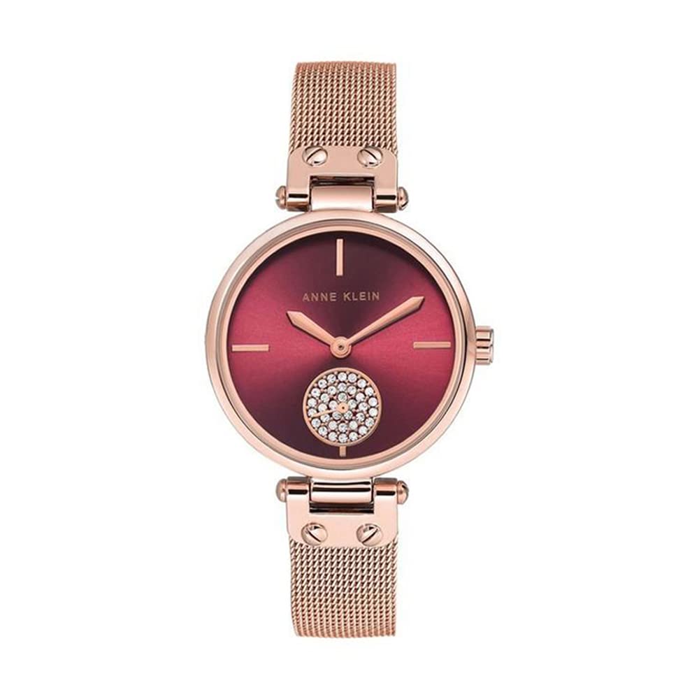 Anne Klein Womens 34 mm Others Dial Stainless Steel Analog Watch - AK3000RGPR (B0BBQSJWZW) Amazon Price History, Amazon Price Tracker