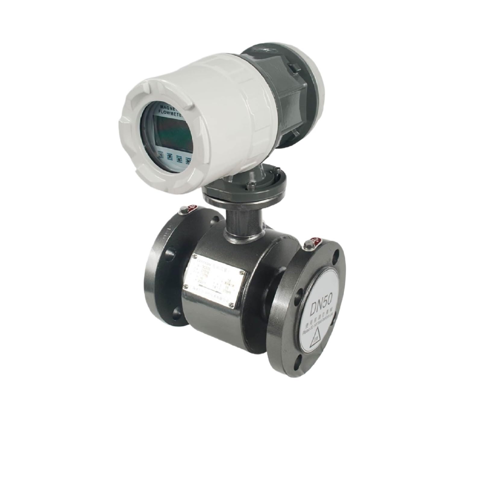BACYDLPL Electromagnetic Flow Meter Magnetic Flowmeter DN10-DN50 Digital Water Liquid Sensor(DN50)