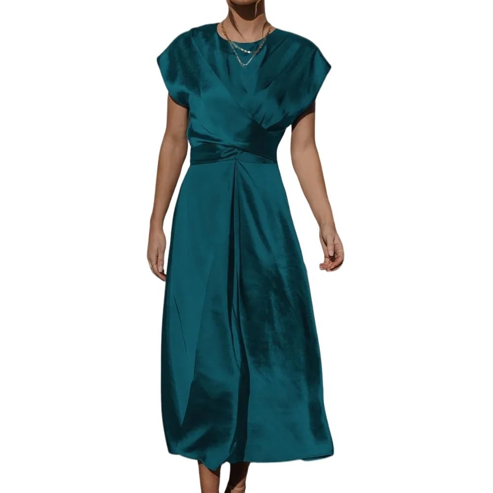 Avondjurk voor dames, lange mouwen, zakelijke jurk, elegante baljurk