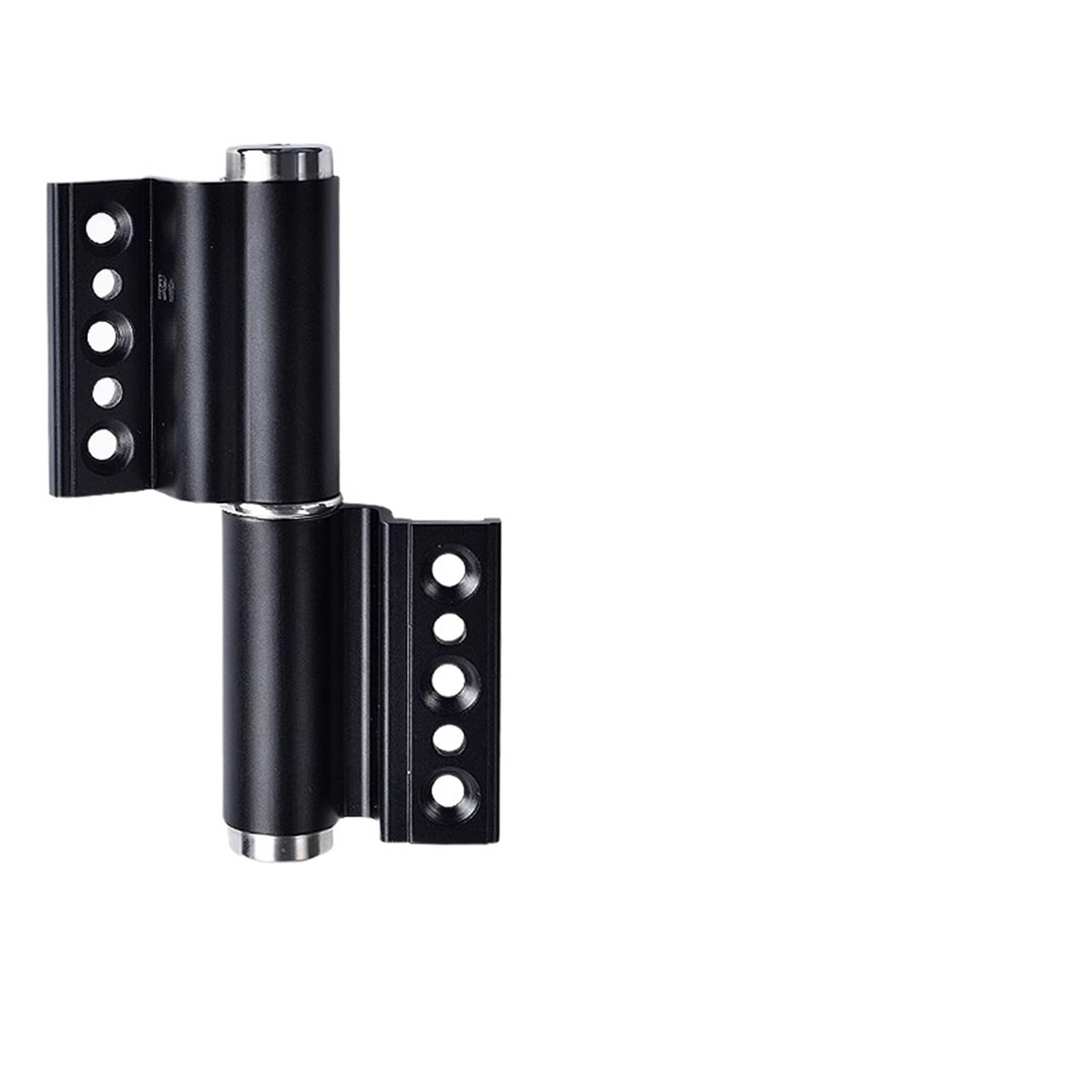 Chtkagv Black Thermal Break Aluminum Buffer Hinge Silent Damping
