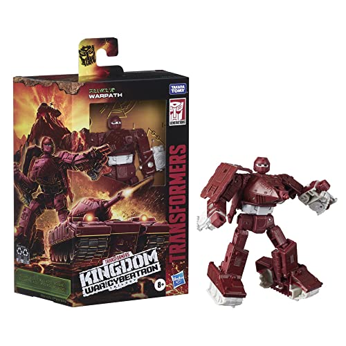 Transformers Toys Generations War For Cybertron: Kingdom Deluxe Wfc-K6 Warpath Action Figure - Kids Ages 8 And Up, 5.5-Inch #TOP2