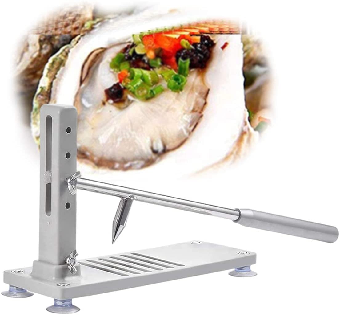 Apribottiglie per ostriche, Set di Attrezzi con Base Antiscivolo e Guanti