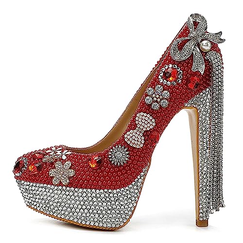 Escarpins à tête ronde LiChA parfaits pour un défilé de mariage élégant