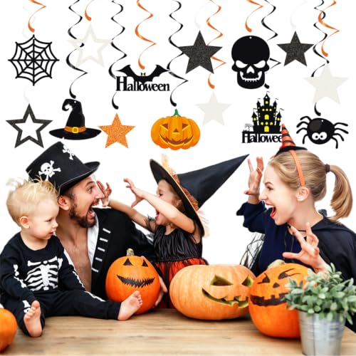 Image of Happy-Halloween Party-Decorations Indoor-Wall Ceiling-Decor Streamers