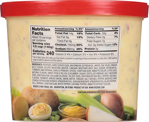 Reser's Potato Salad Deviled Egg, 3 Lb #TOP3