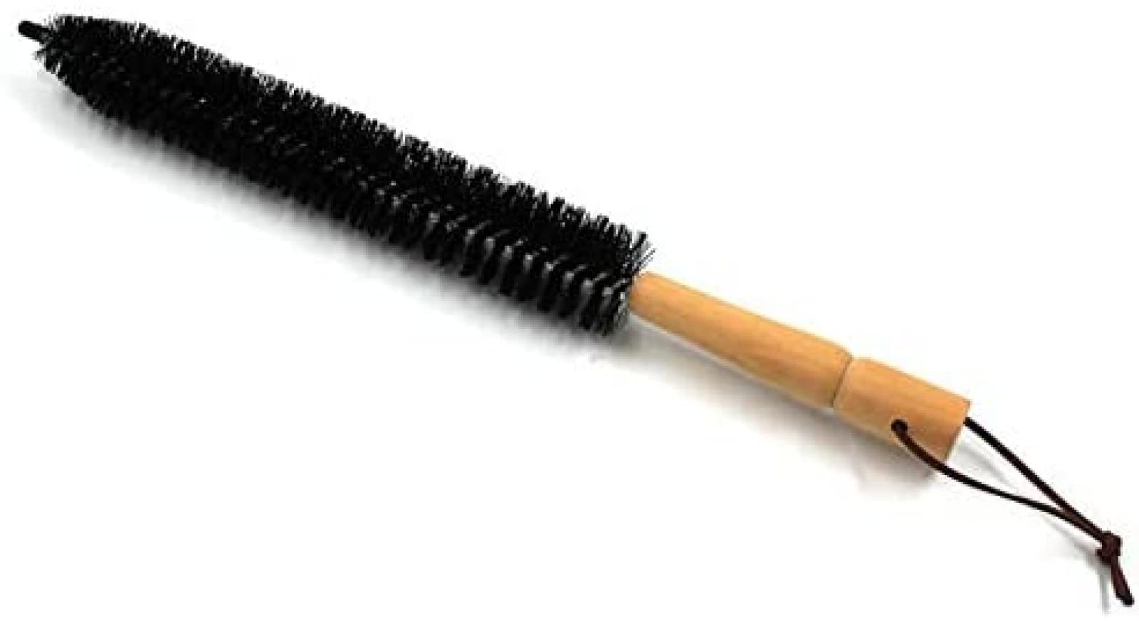 Kit sistema di pulizia camino rotante, kit spazzacamino, aste flessibili 9/18 da 410 mm, aste spazzacamino facile collegamento spazzola per camino per pulizia canna fumaria conduttura di drenaggio d