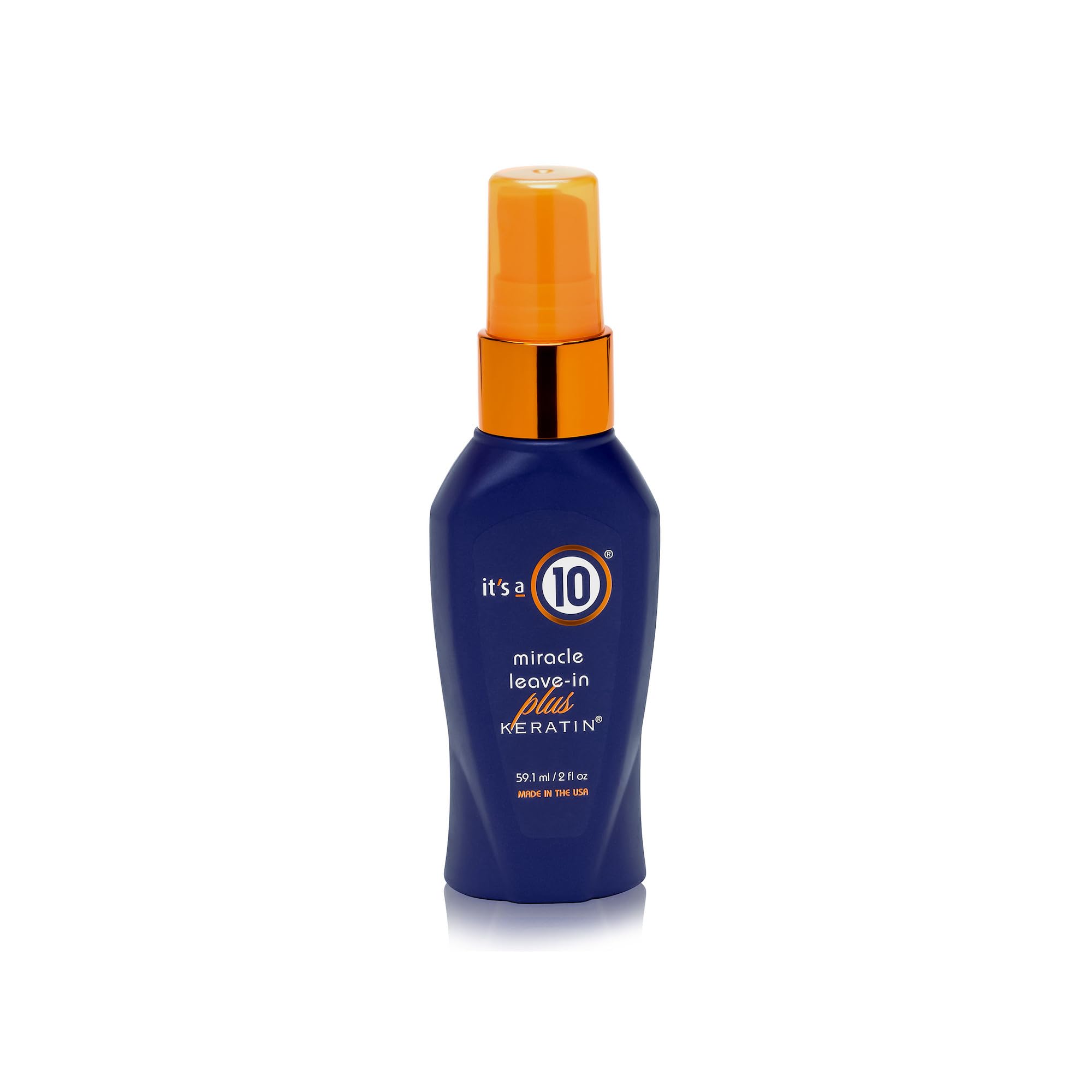 It's a 10 Haircare Miracle Leave-In Plus Keratin, 2 fl. oz. (Pack of 2)