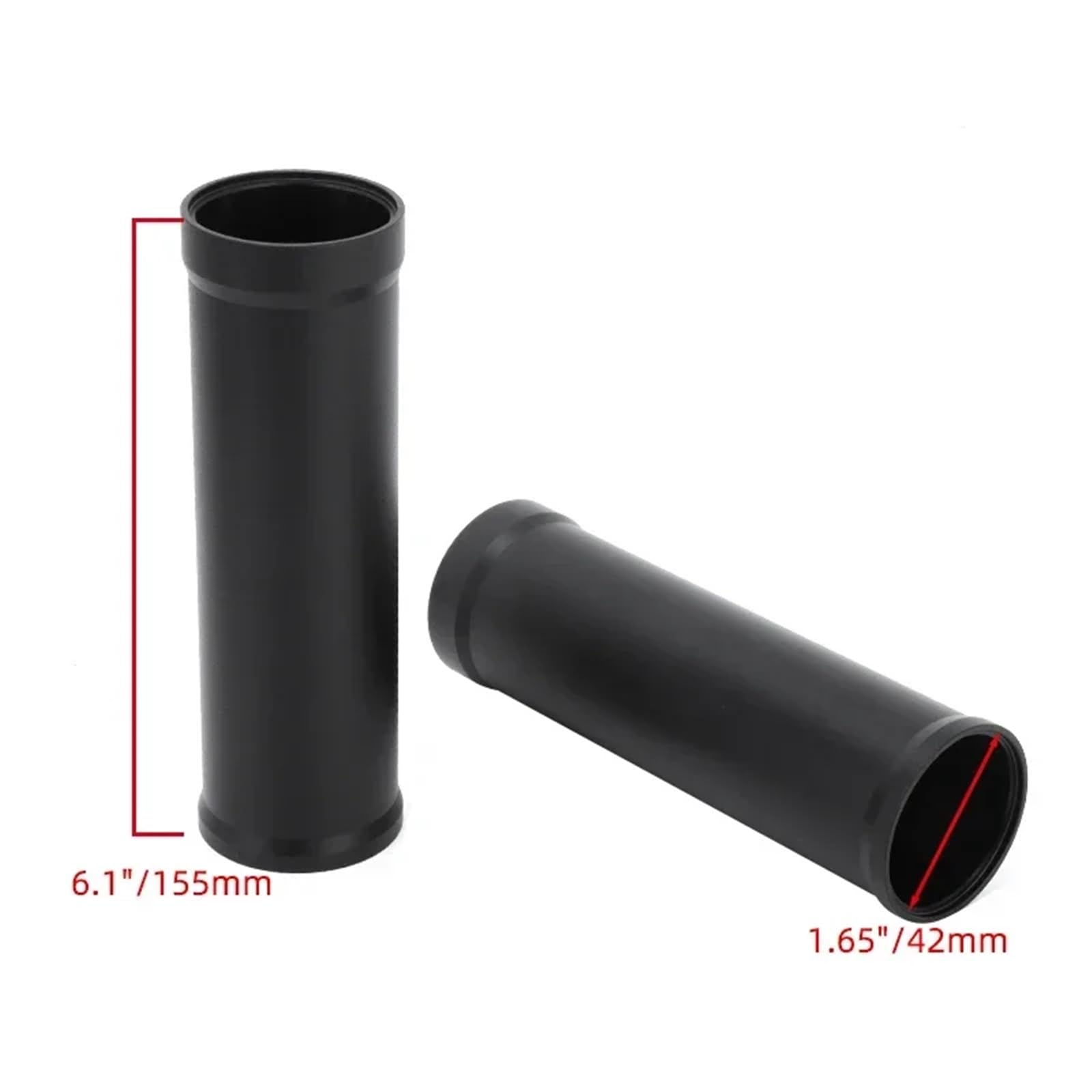 Motorrad Gabel Motorrad Schwarz Gabel Boot Rohr Slider Stoßdämpfer Abdeckung Gamaschen Fit Für Honda Rebel CMX 300 500 2017-2022