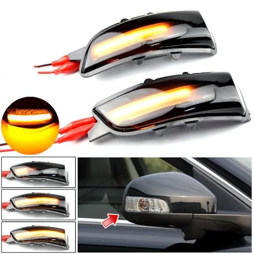 Intermitentes retrovisor Volvo C30 S40 S60 V50 V70 luces LED dinámicas 2