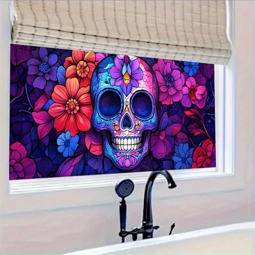 Vinilo decorativo HOMETITUTE 100x45 cm Día de Muertos miniatura 5