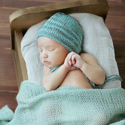 Image of Muslin Bassinet Fitted Sheets 2 Pack, Soft Breathable Cotton Baby Bassinet Mattress Sheet Set, 360 Elastic Snug Fit, Universal for Oval, Rectangle (Bright Colors, Bassinet Sheets 2 Pack)