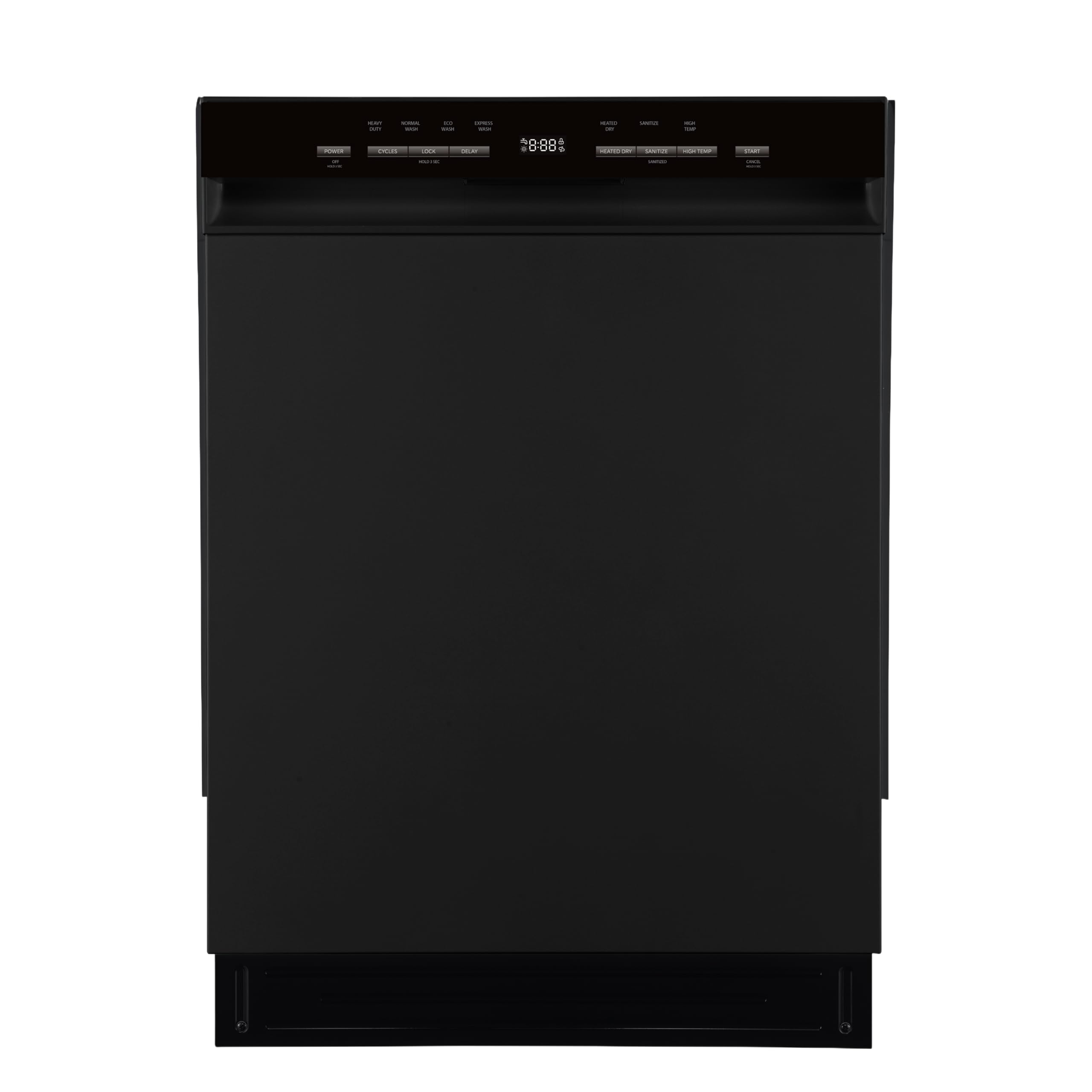 Kenmore 24" Premium Hybrid Tub Dishwasher - UltraWash, MoreSpace Adjustable Rack, High Temp & SmartWash - 12 Place Settings - 54 DBA - ENERGY STAR Certified - Black