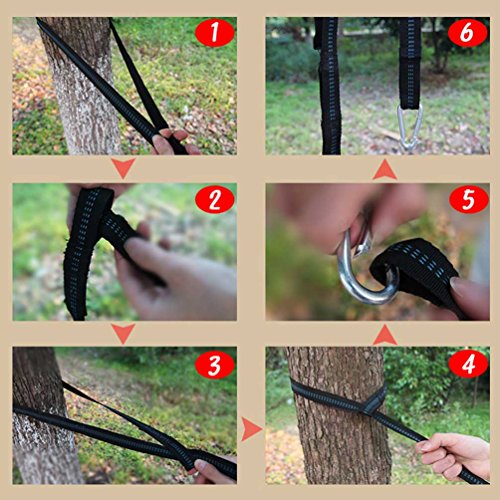 Flash Out Premium Adjustable Hammock Straps With 12 Loops 12Ft Long 2Pcs In One Set Pack Great Suspension Strap #TOP4