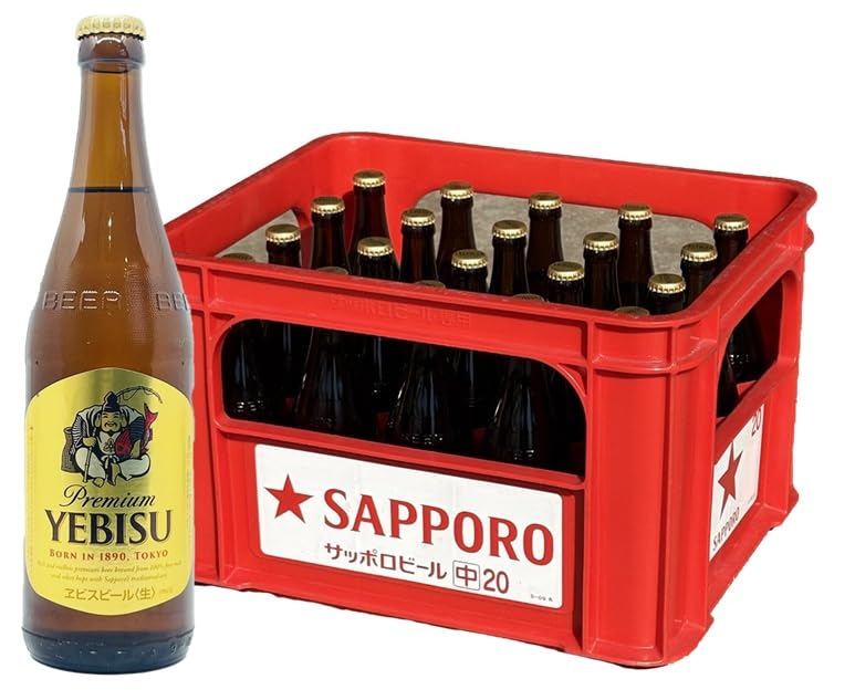 Amazon.co.jp: 【P箱1ケース】中瓶20本セット エビス ビール 中瓶