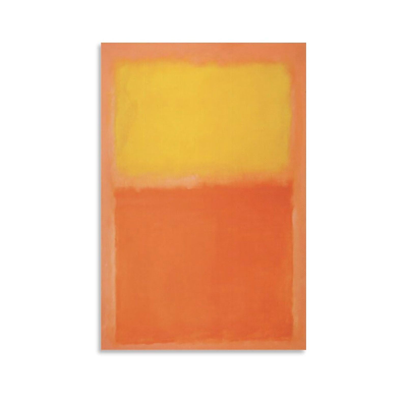 Amazon.co.jp: Orange And Yellow 1956 Print by Mark Rothko マーク